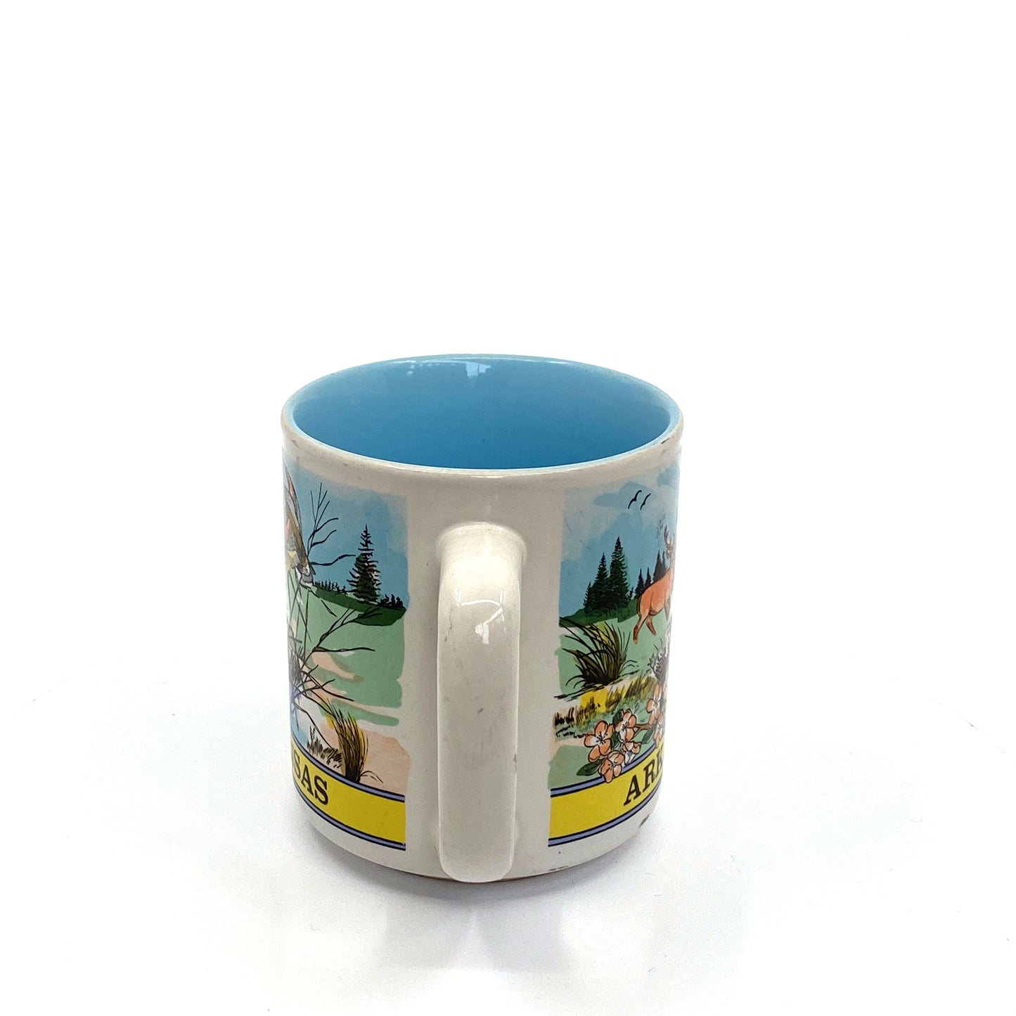 State of Arkansas Travel Tourism Souvenir Coffee Cup/Mug 14 Fl Oz