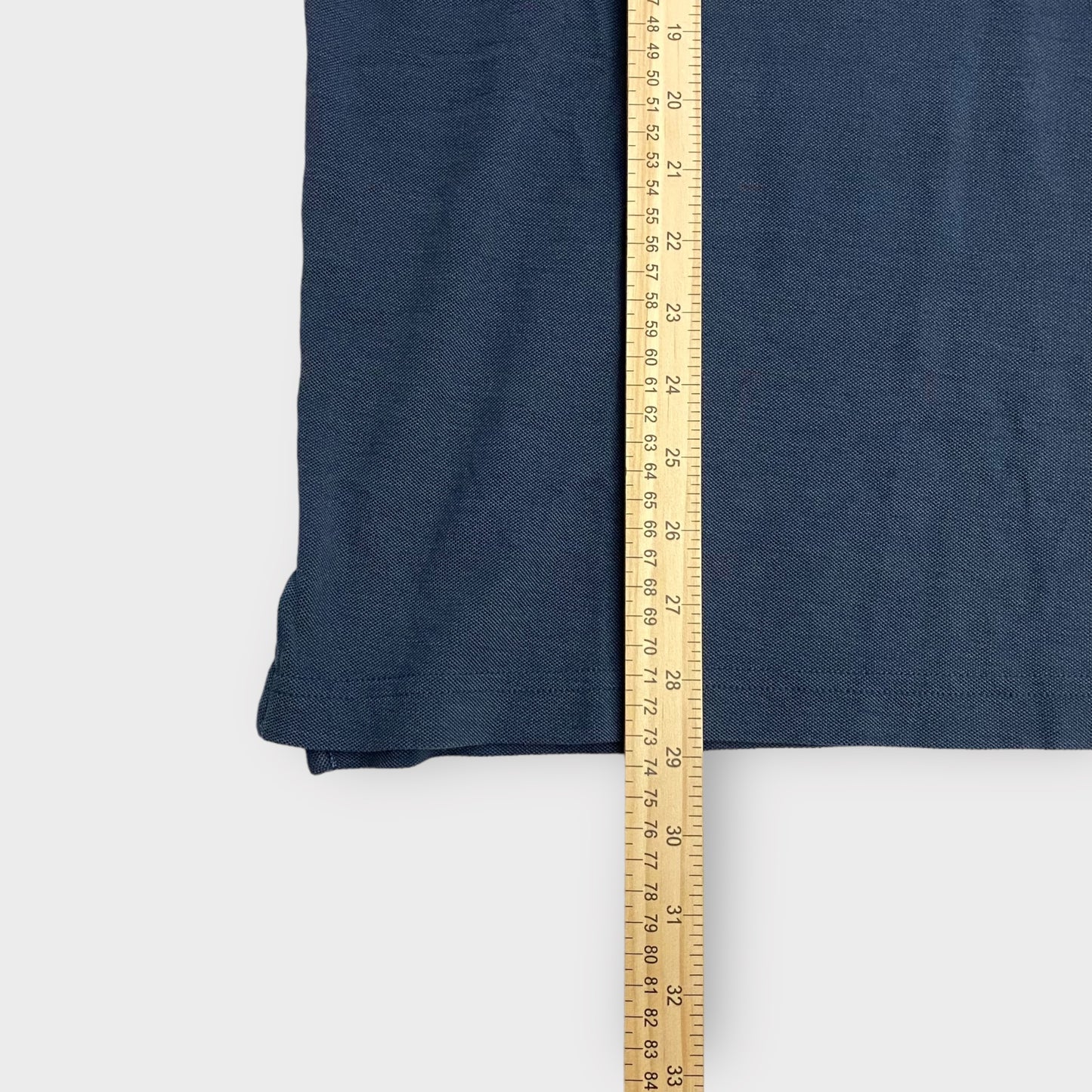 TravisMathew Men's Short Sleeve Polo Golf Shirt - Medium - Blue 'Glenmoor' Logo - Excellent Used Condition