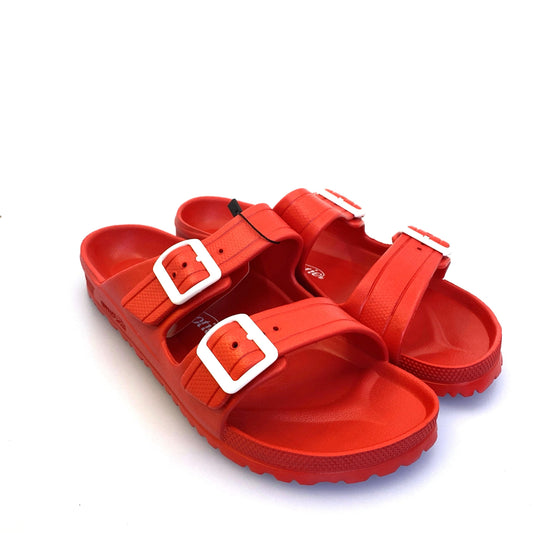 NEW Aerothotic Womens Orthotic Comfort Sandals, Red - Size 11