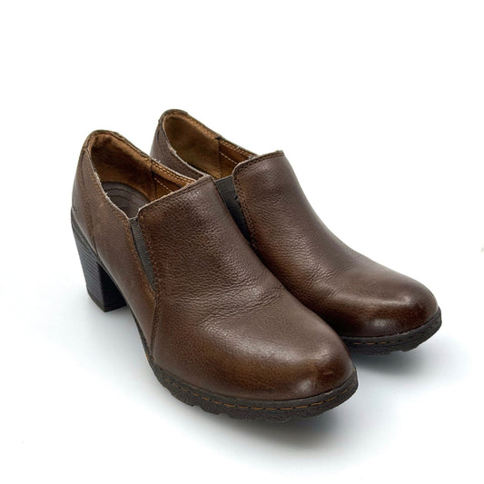 BOC Born concept | Womens Leather Booties | Size: 41 | Color: Brown | Pre-Owned -  | Buy at Parsimony Shoppes