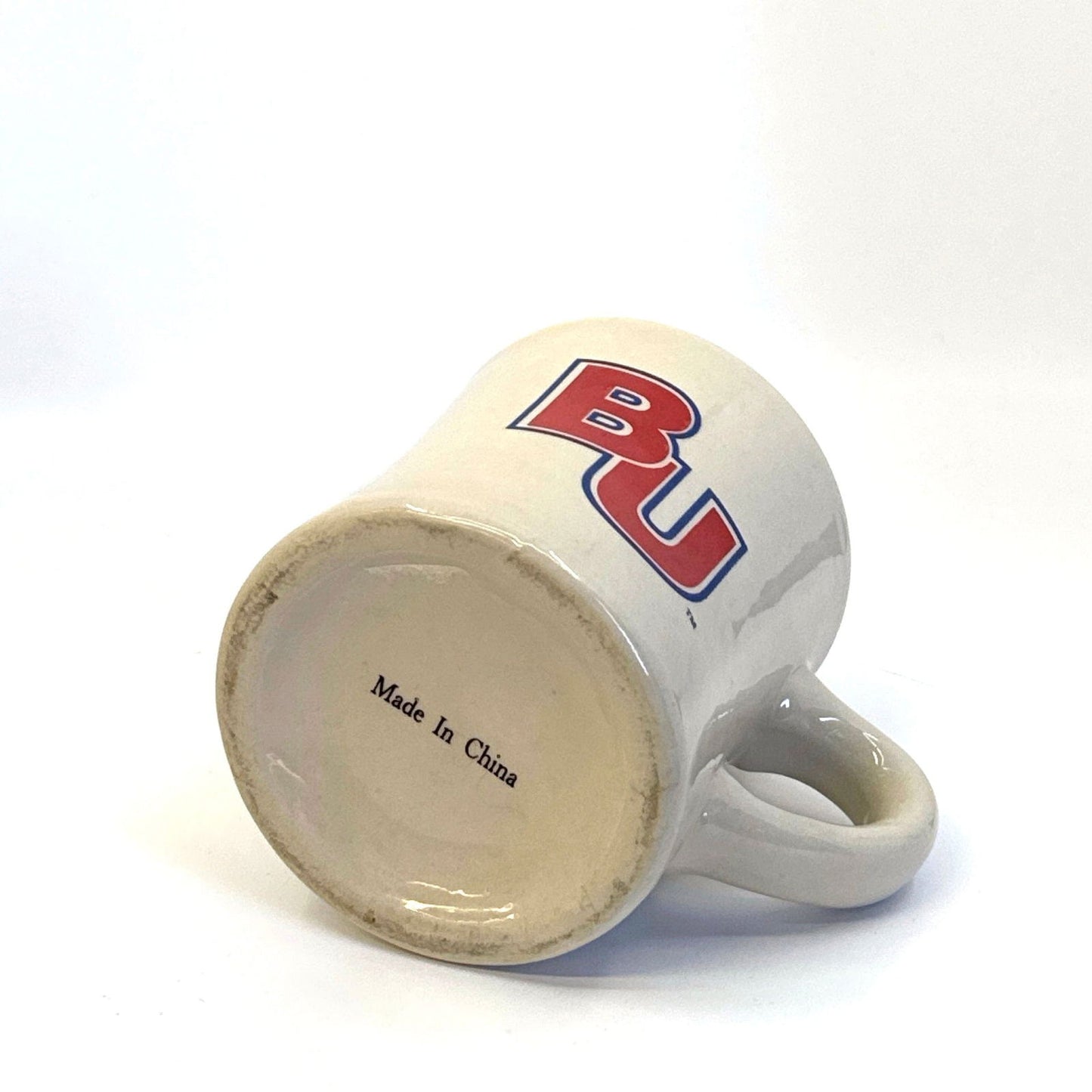 BU | Ceramic Campfire Coffee Mug | Color: white | Size: 10 fl oz - | Buy at Parsimony Shoppes