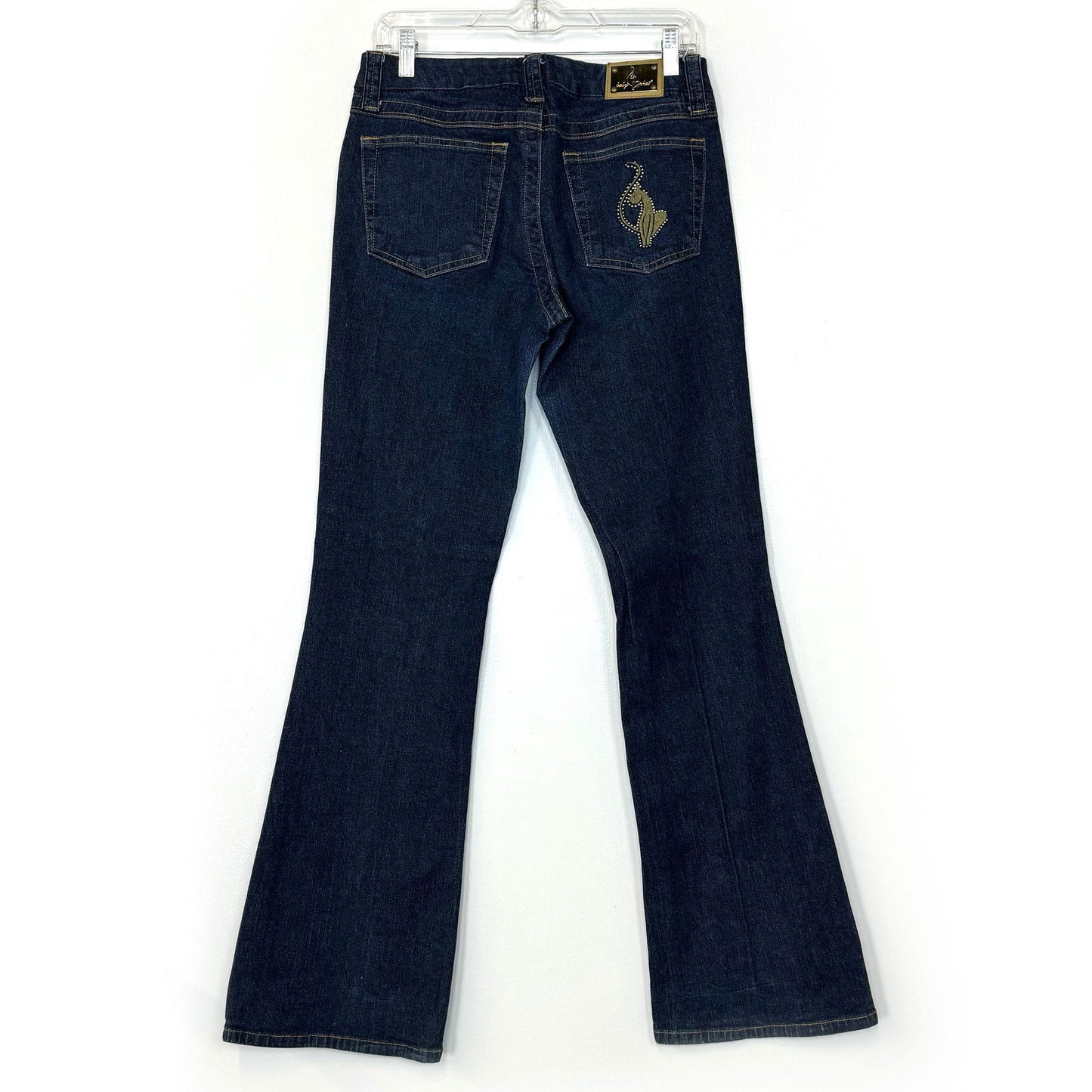 Baby Phat | Womens Wide-Leg Denim Jeans | Color: Blue | Size: 9 | Pre-Owned - | Buy at Parsimony Shoppes