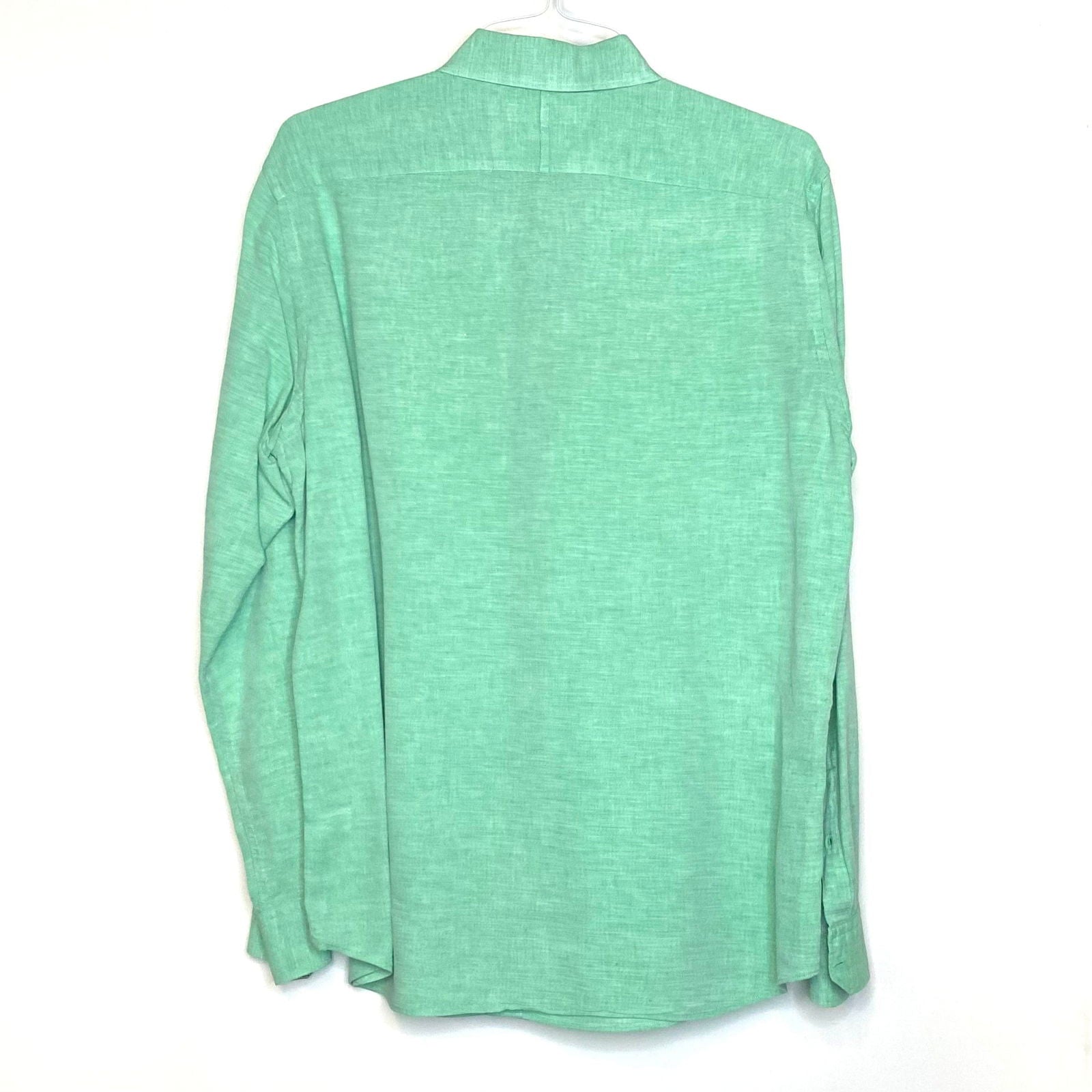 Banana Republic Mens Size L Light Green Dress Shirt Button-Up L/s -  | Buy at Parsimony Shoppes