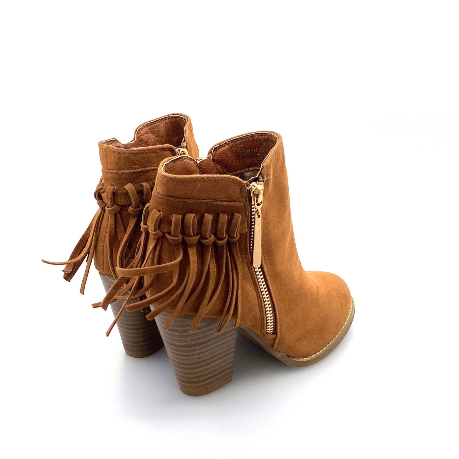 Bella Mare Womens Size 6 Brown Booties Inside Zipper Pre-Owned -  | Buy at Parsimony Shoppes