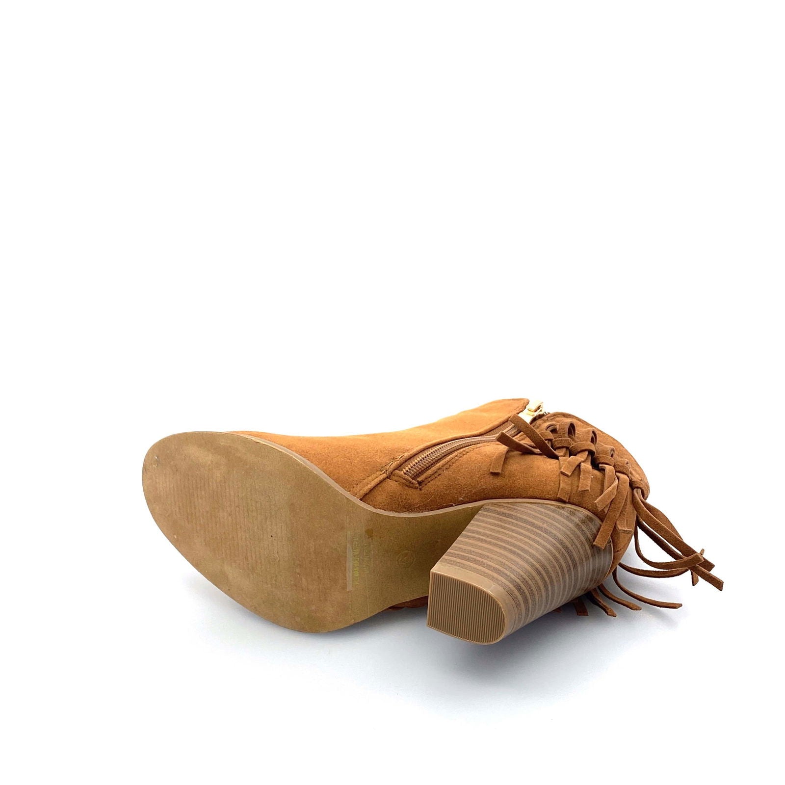Bella Mare Womens Size 6 Brown Booties Inside Zipper Pre-Owned -  | Buy at Parsimony Shoppes