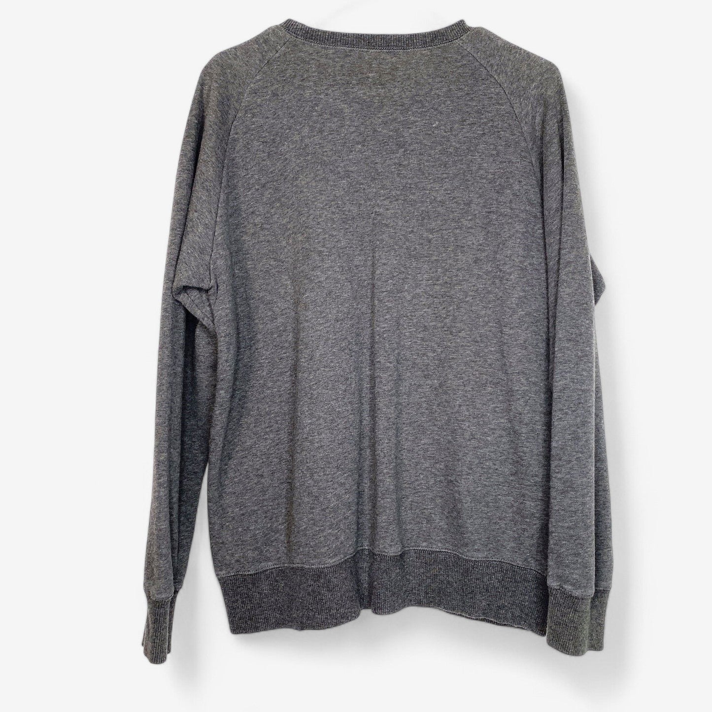 Black Scale Men's Gray Pullover Sweatshirt - Size M - Crew Neck Short Sleeve