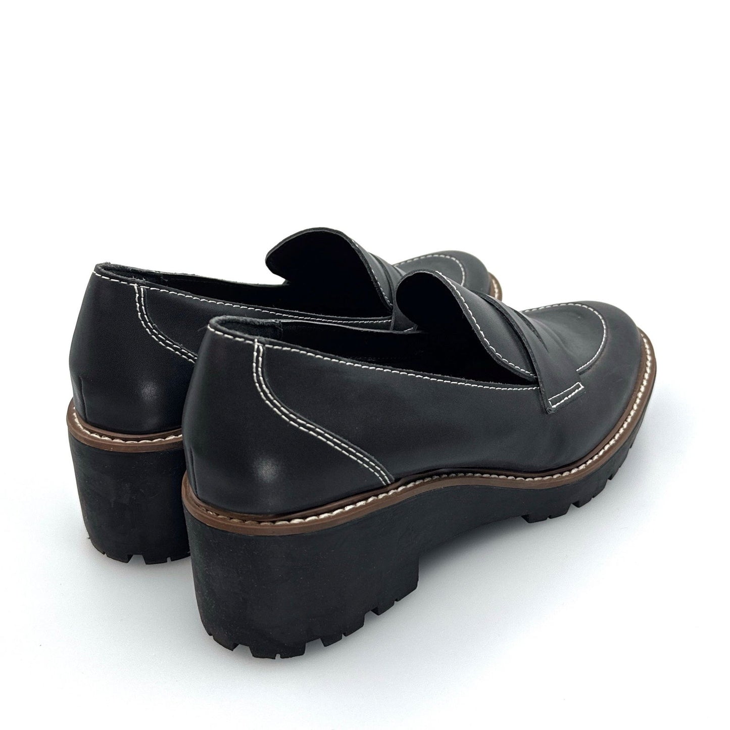 Blondo USA | Dulce Waterproof Lug Sole Shoes | Size: 9.5M | Color: Black | EUC - | Buy at Parsimony Shoppes