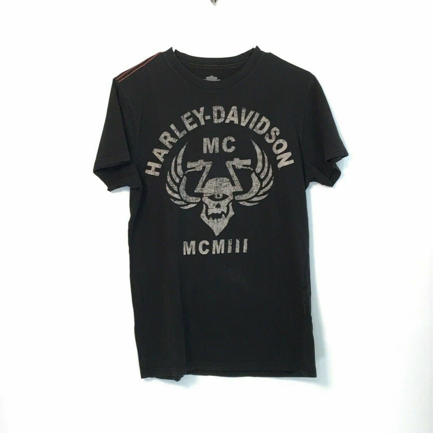 Bold Harley-Davidson Motorcycle Club Mens Short Sleeve T-Shirt - Size M Black - | Buy at Parsimony Shoppes