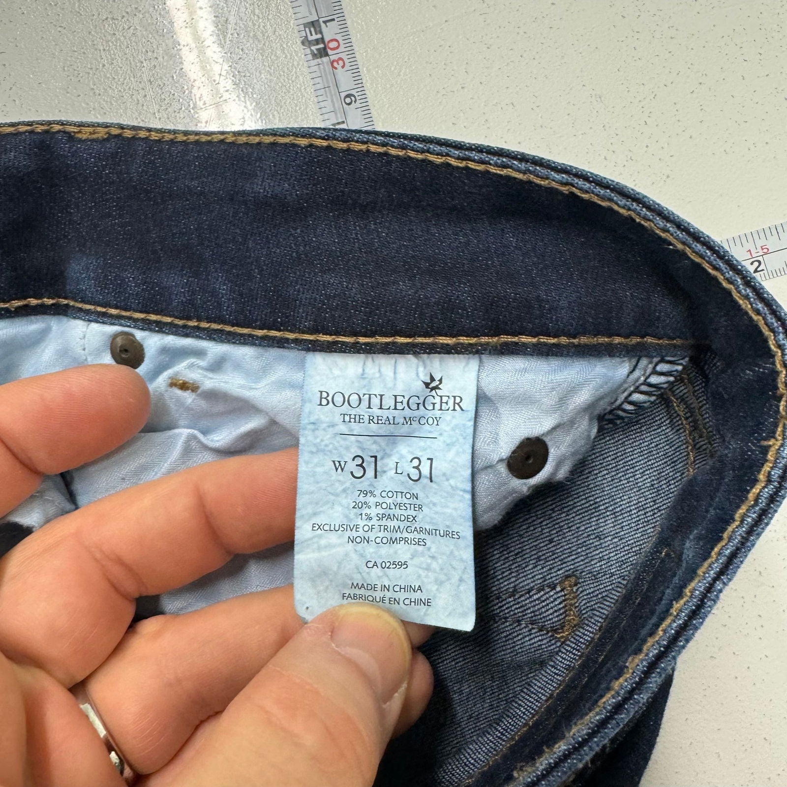 Bootlegger | Womens Denim Skinny Jeans | Color: Blue | Size: 31/31 | Pre-Owned -  | Buy at Parsimony Shoppes