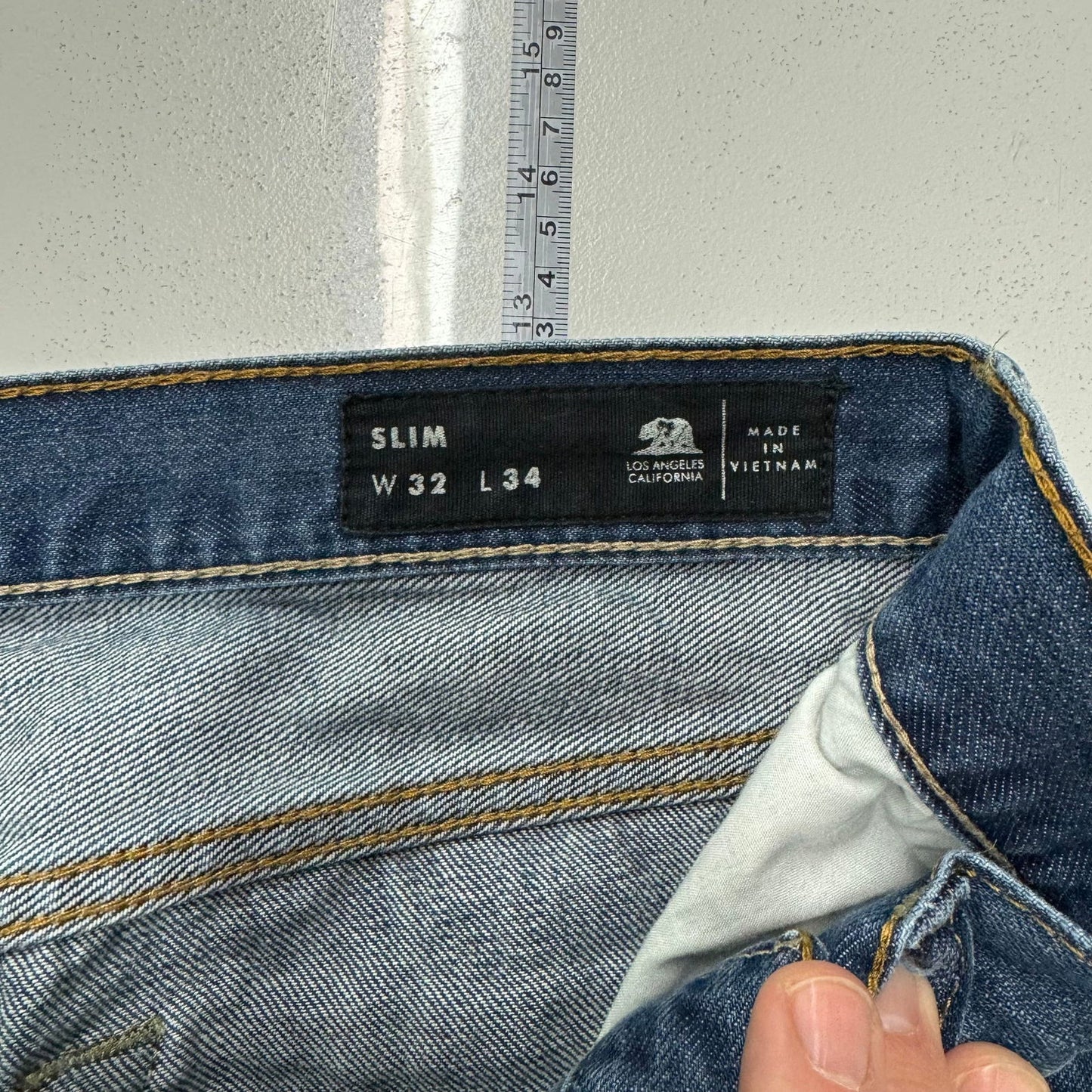 Bullhead | Mens Slim Denim Jeans | Color: Blue | Size: 32x34 - | Buy at Parsimony Shoppes