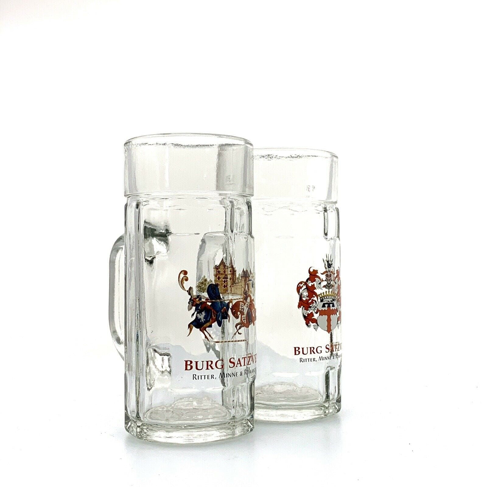 Burg Satzvey Mechernich, Germany Castle Souvenir 0.3L Glass Mugs - Set Of 2 -  | Buy at Parsimony Shoppes