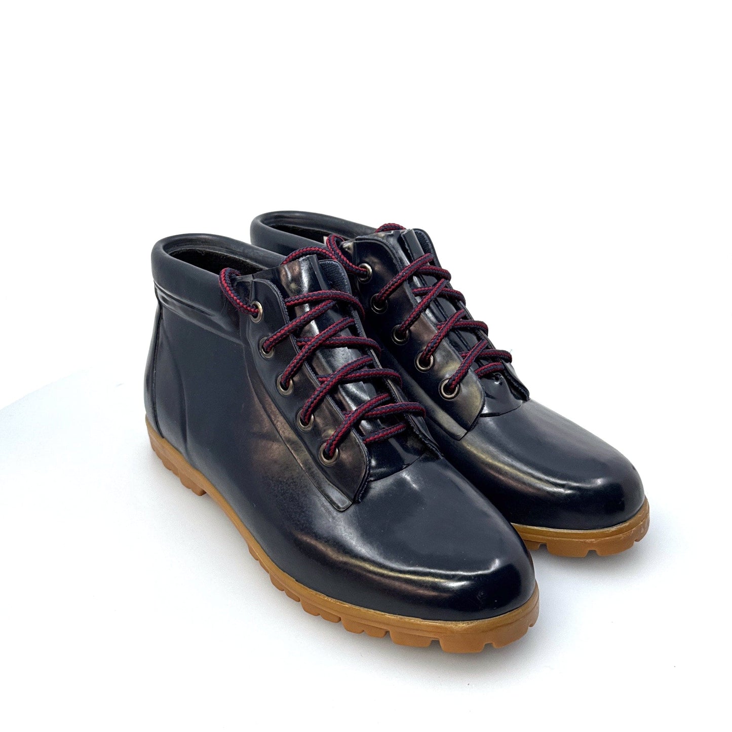 Lands' End | Rubber Low Ankle Lace-Up Boot | Size: 9 | Color: Blue | EUC