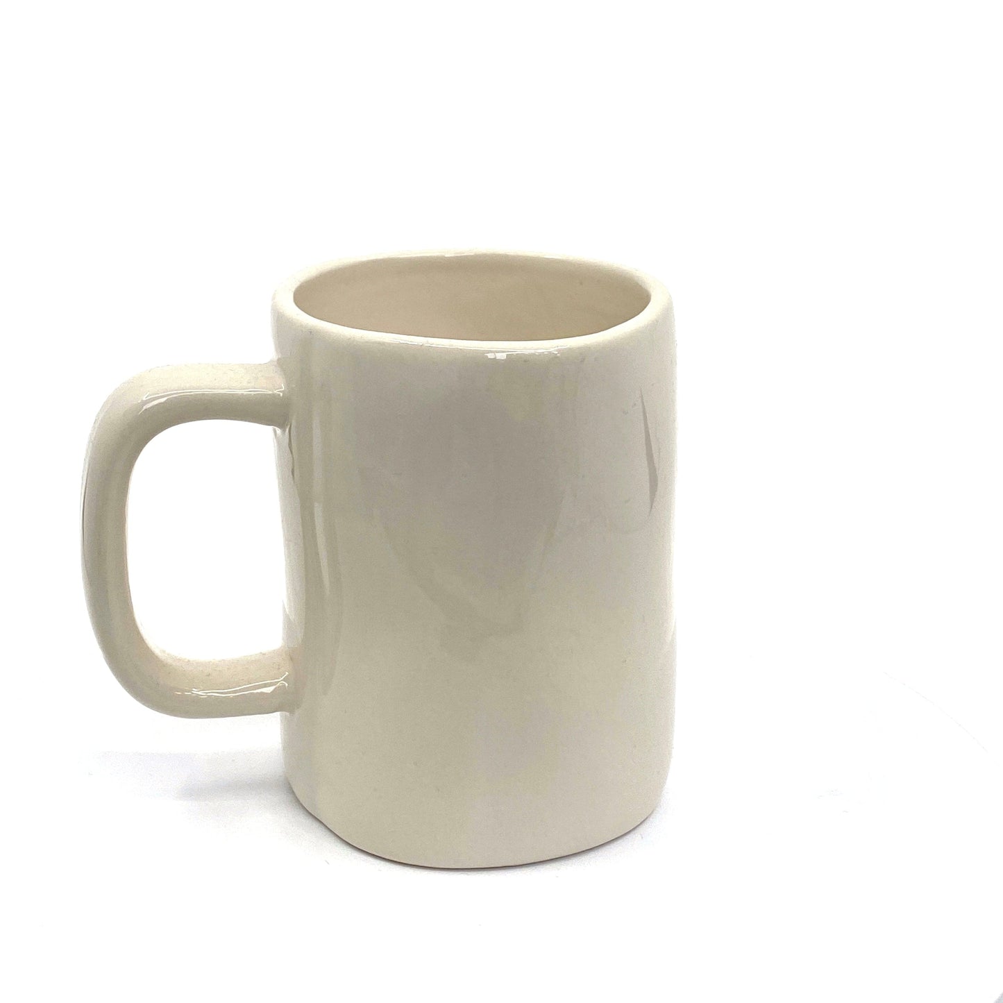 Rae Dunn Artisan Collection ‘BRILLIANT’ Large Letter White Coffee Cup Mug By Magenta