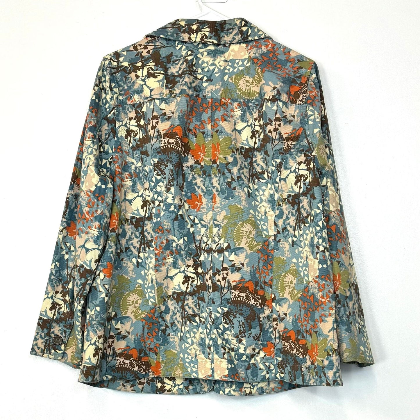 CJ Banks | Womens Casual Button-Up Jacket | Color: Multicolor | Size: 1X - | Buy at Parsimony Shoppes