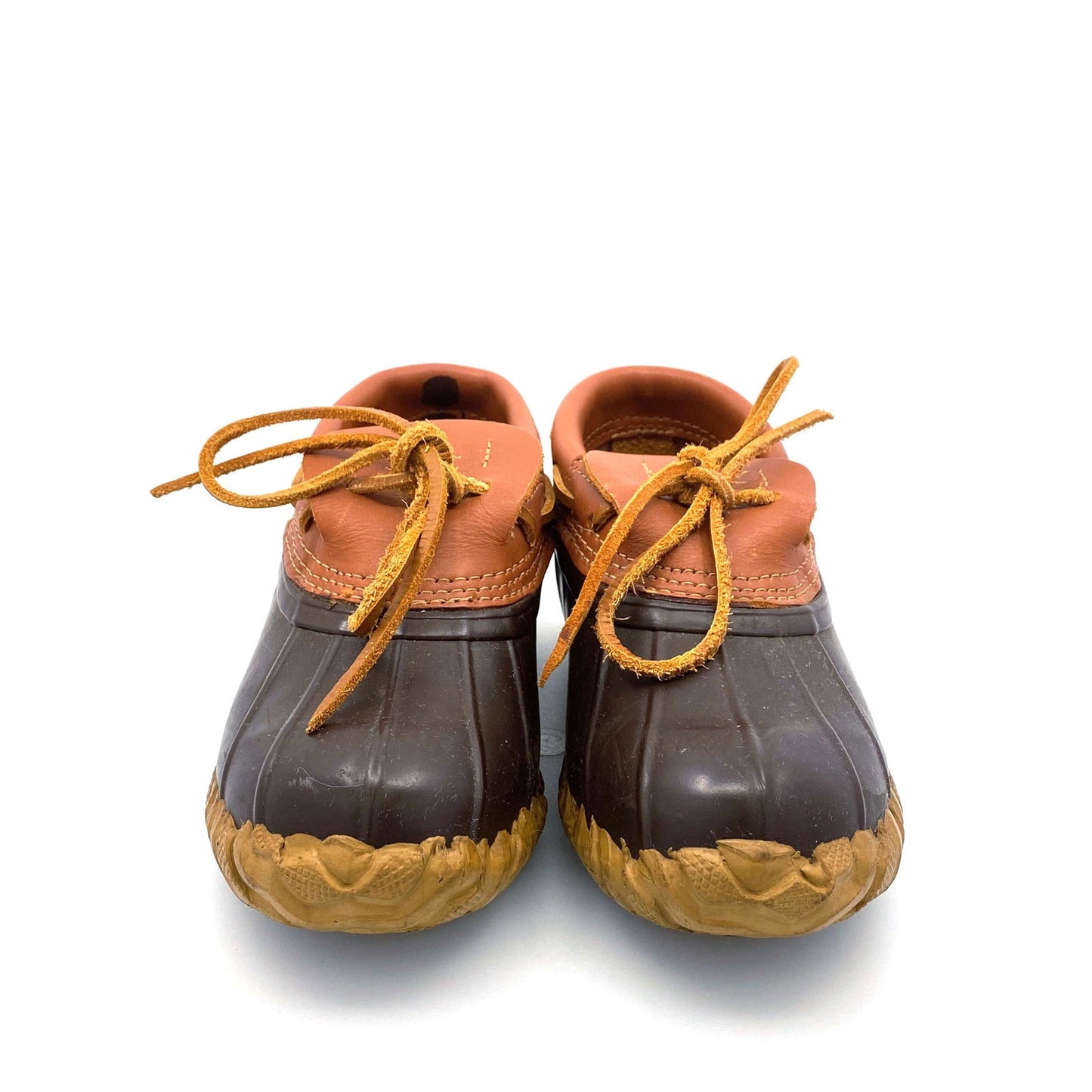Cabela's | Womens Waterproof Rubber Leather Duck Boot Shoes 82-1583 | Size: 7 | Brown | EUC - | Buy at Parsimony Shoppes
