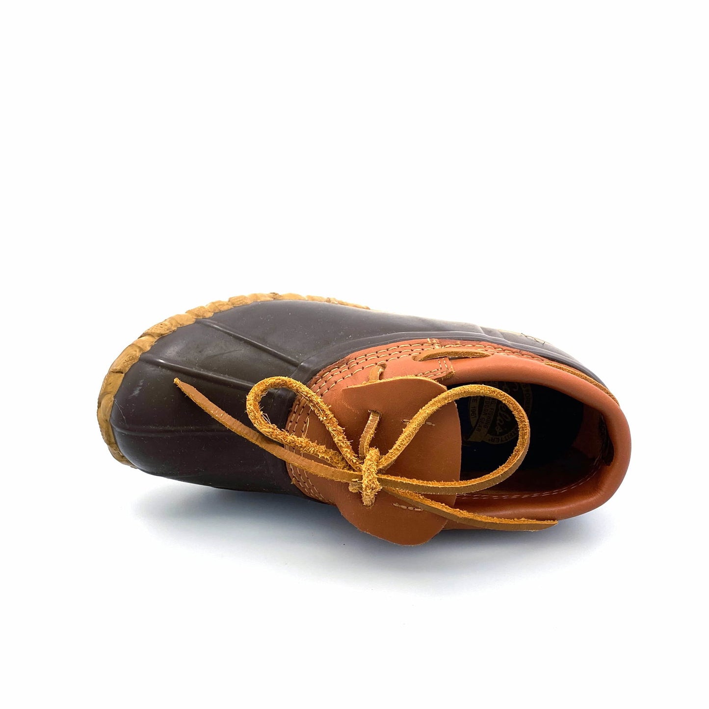 Cabela's | Womens Waterproof Rubber Leather Duck Boot Shoes 82-1583 | Size: 7 | Brown | EUC - | Buy at Parsimony Shoppes