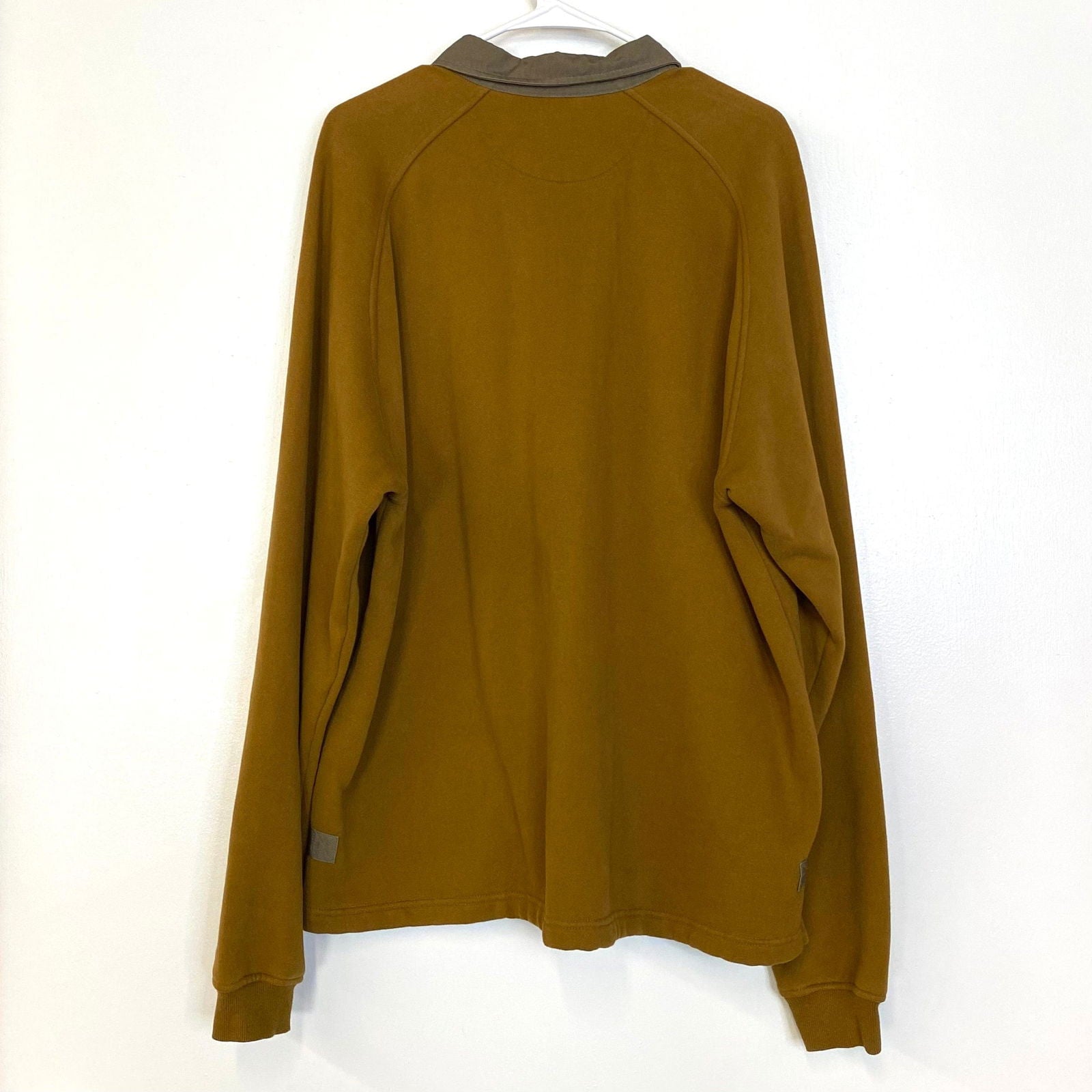 Cabelas Mens Size XL Mustard Yellow/Beige 4-Button Pullover Sweater L/s -  | Buy at Parsimony Shoppes