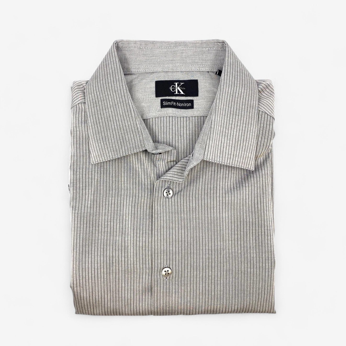 calvin klein men's dress shirts regular fit Classic Fit Supima Cotton Dress Shirt | Lt Blue Solid