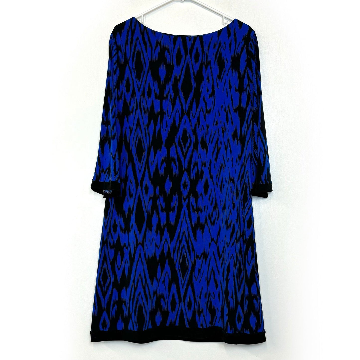 Calvin Klein | Womens Career Shift Dress | Color: Black/Blue | Size: 14 | Pre-Owned - | Buy at Parsimony Shoppes
