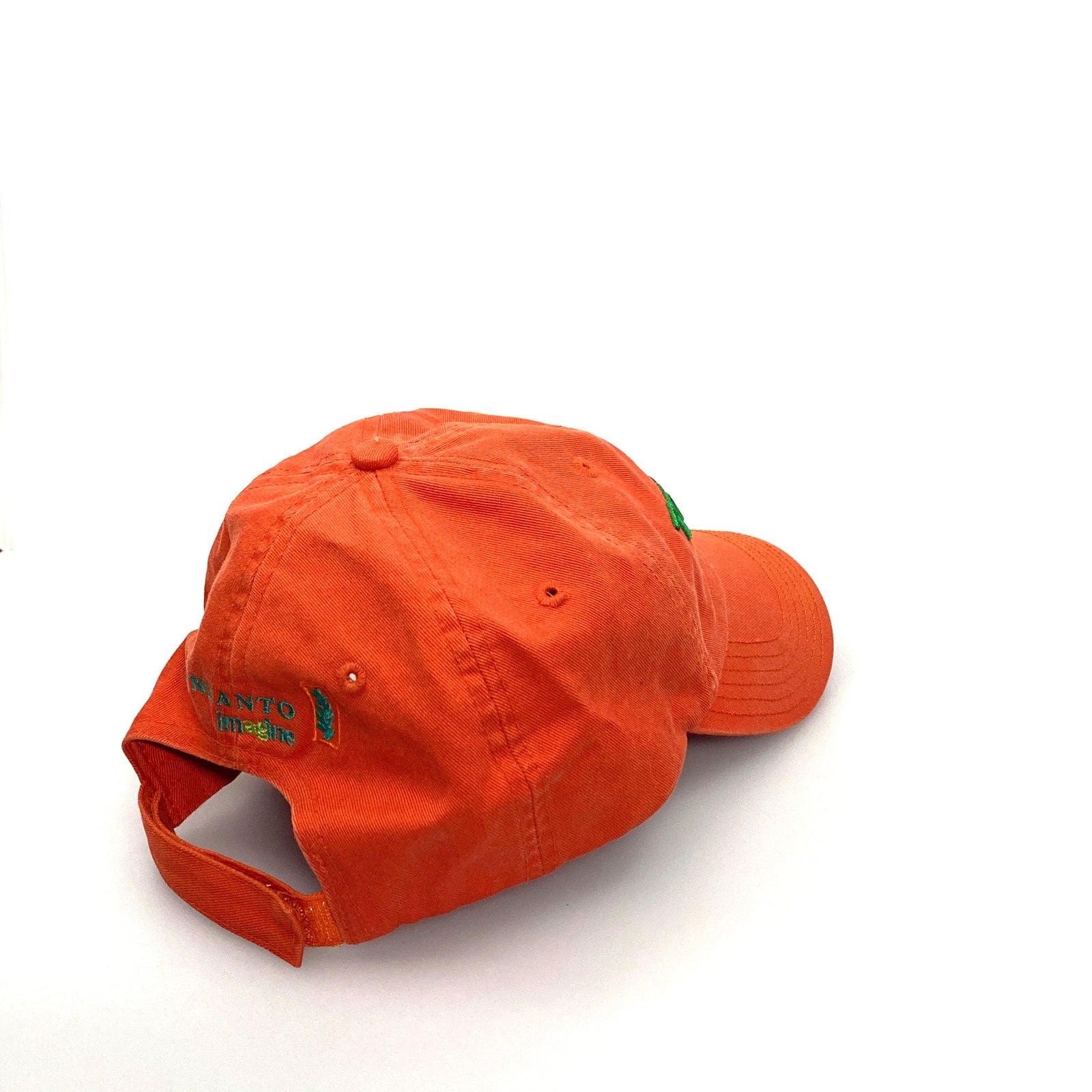 Cap America Mens Monsanto TOMFARMS Adjustable Orange Dad Baseball Hat -  | Buy at Parsimony Shoppes