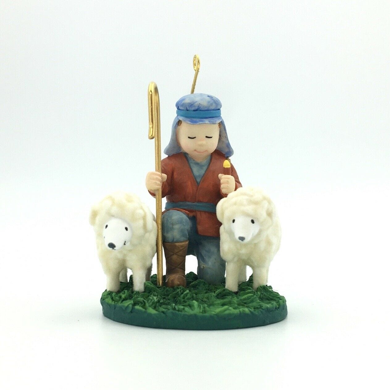 Captivating DaySpring Candy Praying Shepherd Ornament - Vibrant Colors - Festive Atmosphere - Adult & Child - Holiday Decor - | Buy at Parsimony Shoppes