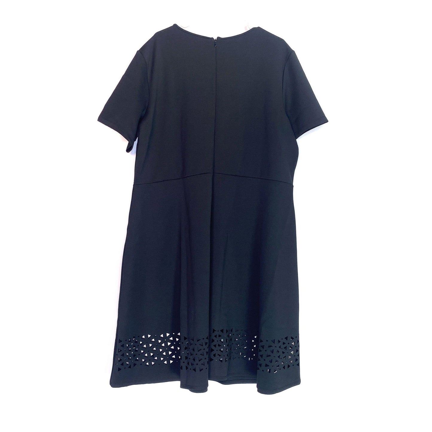 Captivating Signature Collection Black A-Line Dress Short Sleeve 3X - | Buy at Parsimony Shoppes
