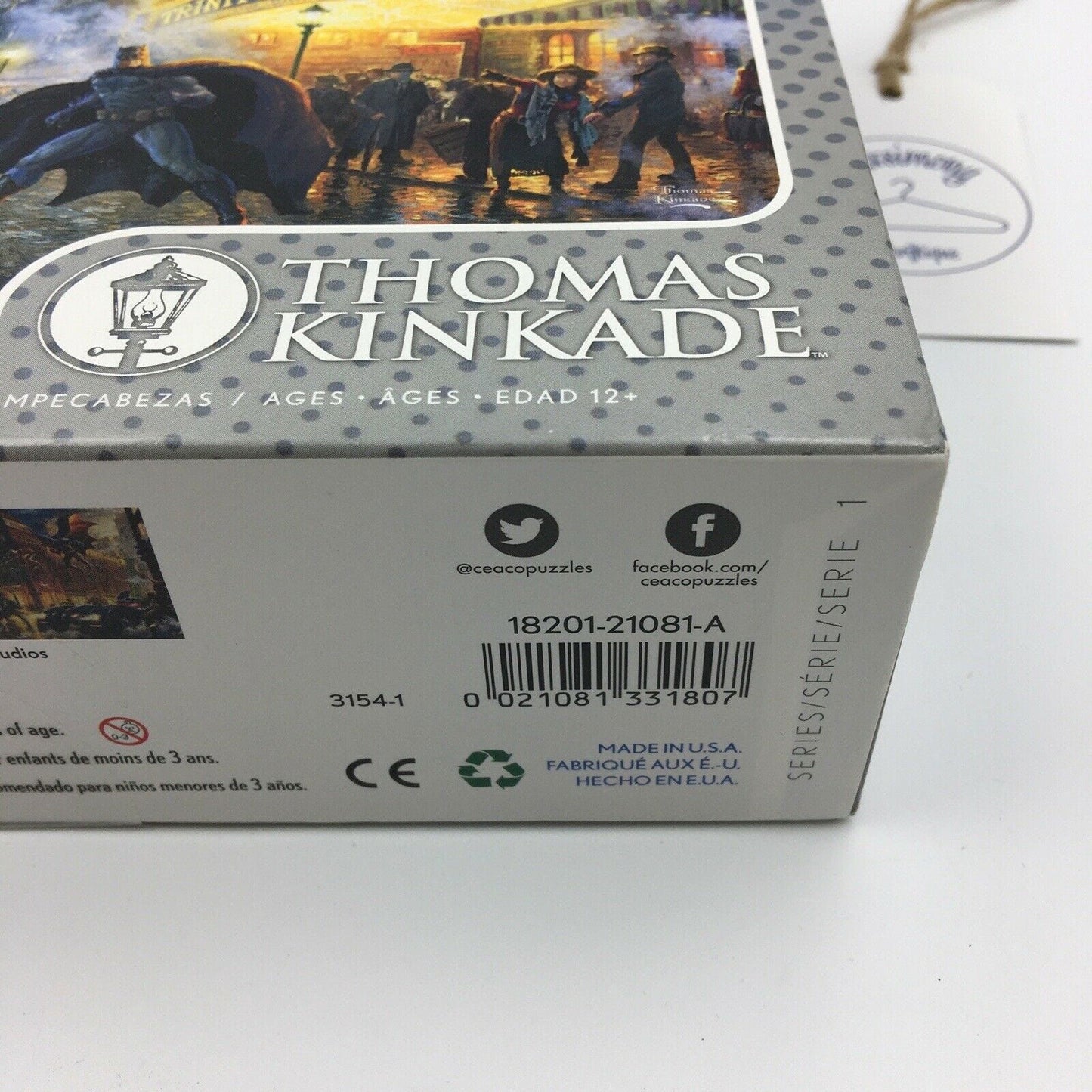 Ceaco | DC Comics Thomas Kinkade 'The Trinity' Jigsaw Puzzle | 1000 Pc | NIB - | Buy at Parsimony Shoppes