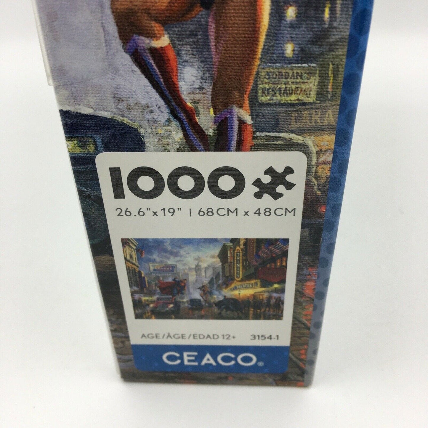Ceaco | DC Comics Thomas Kinkade 'The Trinity' Jigsaw Puzzle | 1000 Pc | NIB - | Buy at Parsimony Shoppes