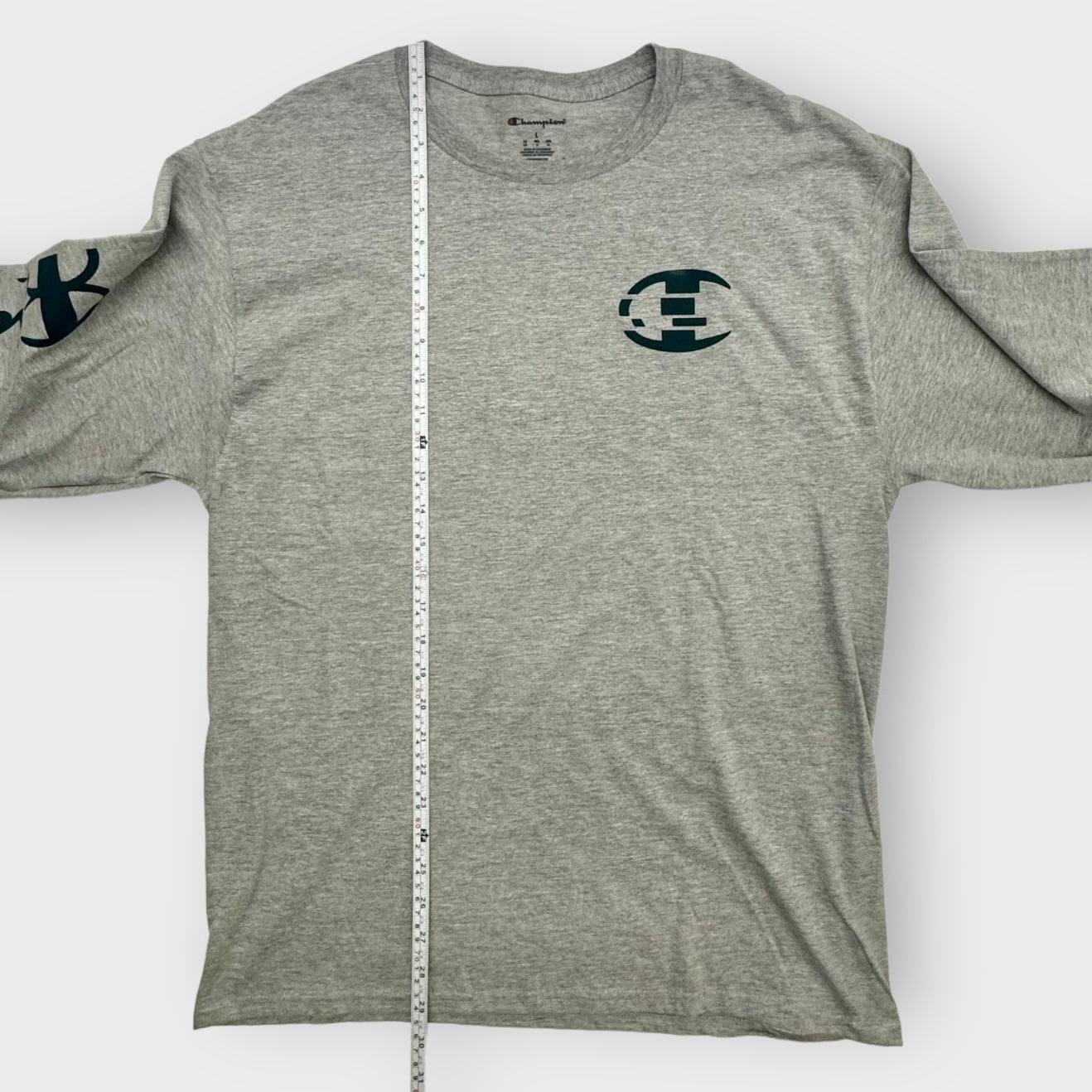Champion Classic L/s Jersey T-Shirt | L | Light Gray Heathered | NWT -  | Buy at Parsimony Shoppes