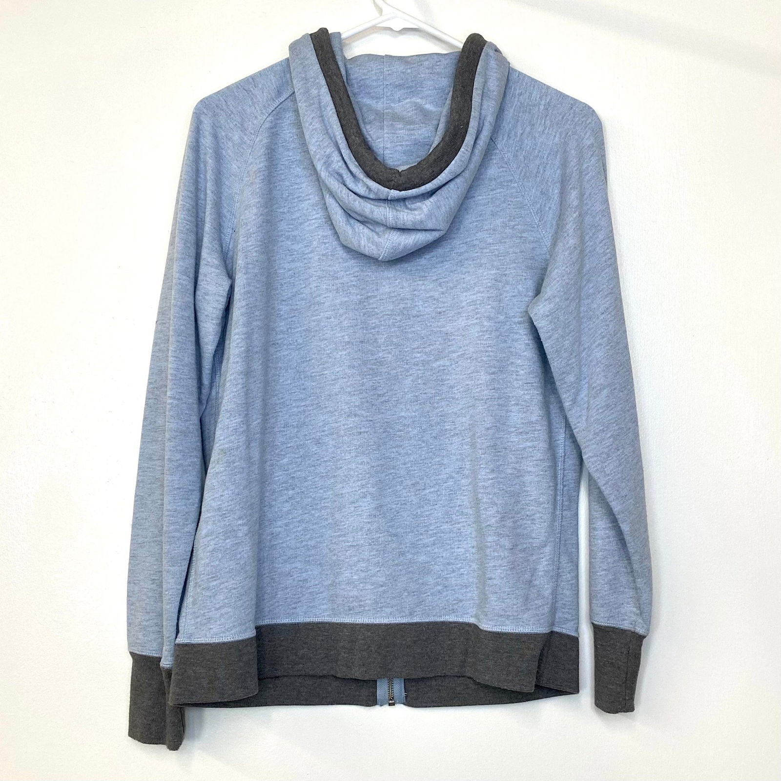 Champion Elite Hoodie Sweatshirt | L | Light Blue | Full-Zip L/s | EUC -  | Buy at Parsimony Shoppes