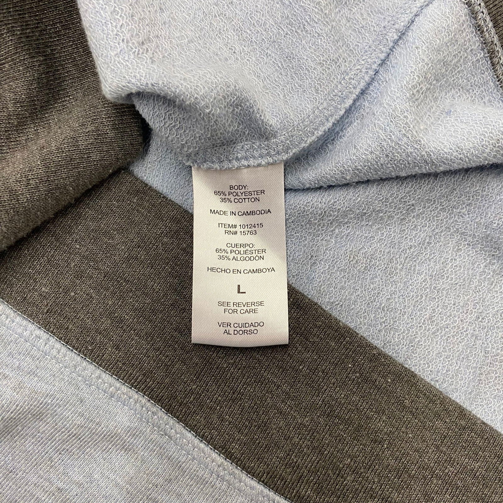 Champion Elite Hoodie Sweatshirt | L | Light Blue | Full-Zip L/s | EUC -  | Buy at Parsimony Shoppes