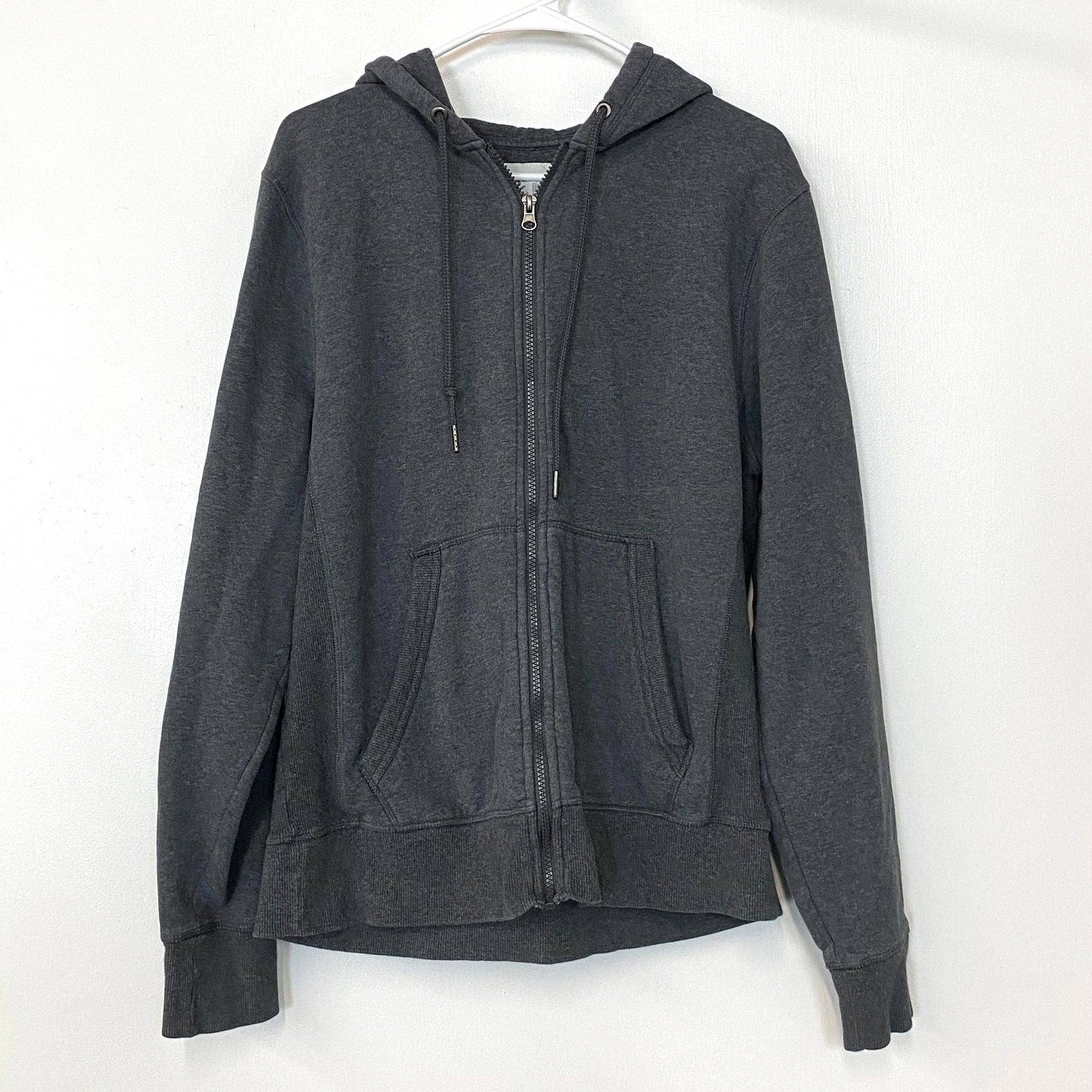 Champion Mens Size M Charcoal Gray Sweatshirt Fleece L/s Hoodie Pre-Owned -  | Buy at Parsimony Shoppes
