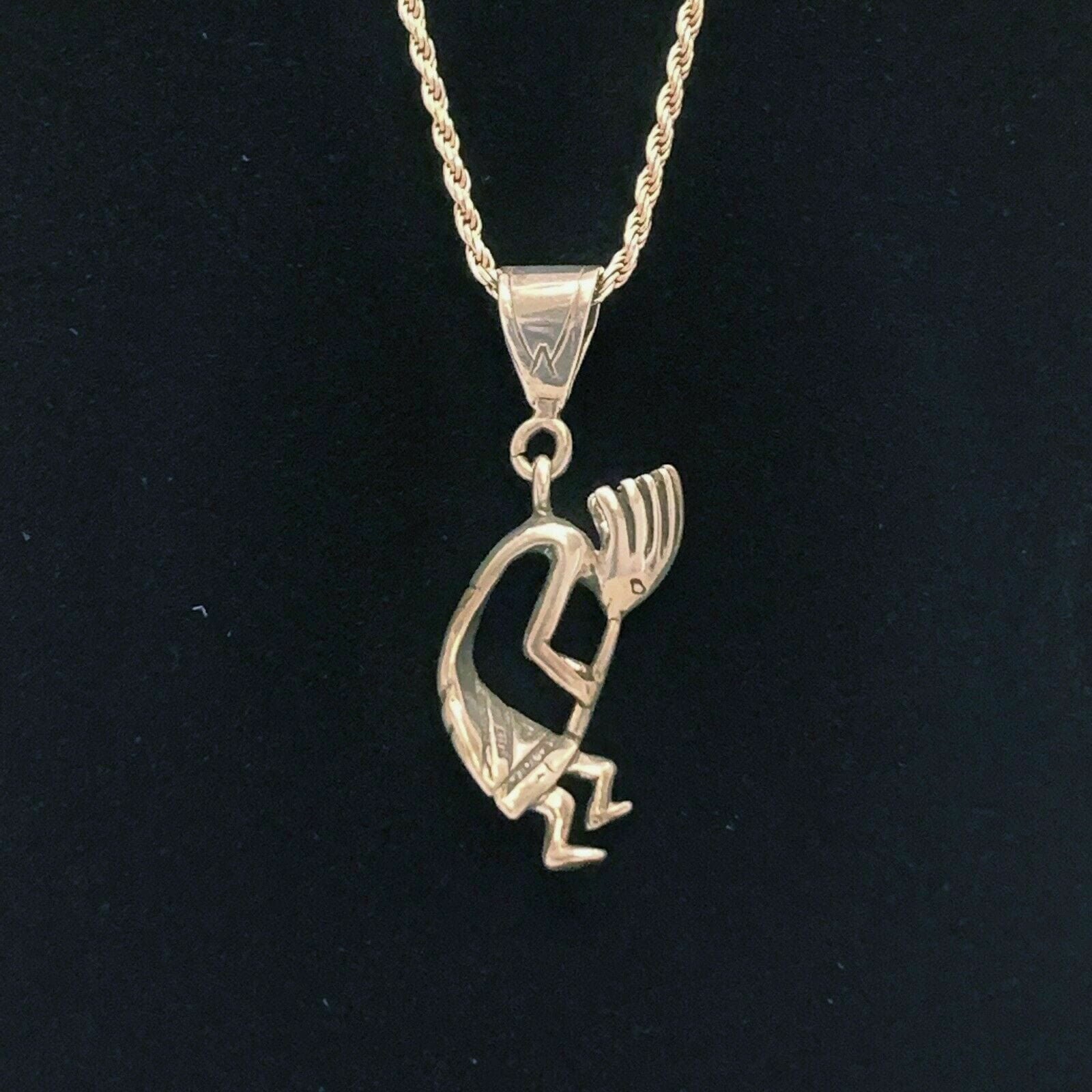 Charming Kokopelli Sterling Silver Southwest Pendant Necklace & Earrings -  | Buy at Parsimony Shoppes