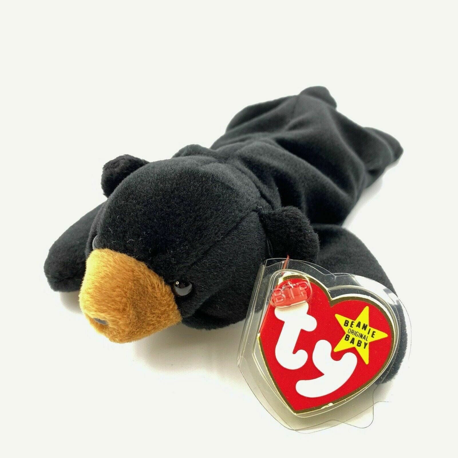 Vintage Beanie Babies Blackie the Bear Plush Toy – Collectible