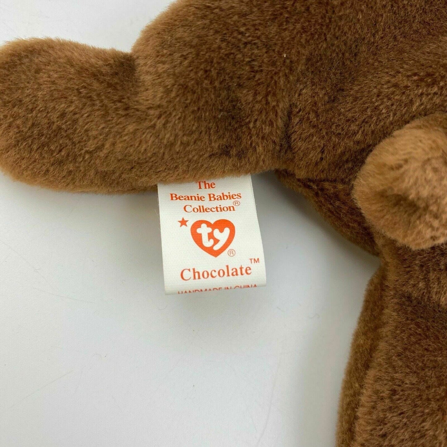 Charming Ty Original Beanie Babies Chocolate The Moose Plush Toy 1993 Excellent Cond. w/ Errors - | Buy at Parsimony Shoppes