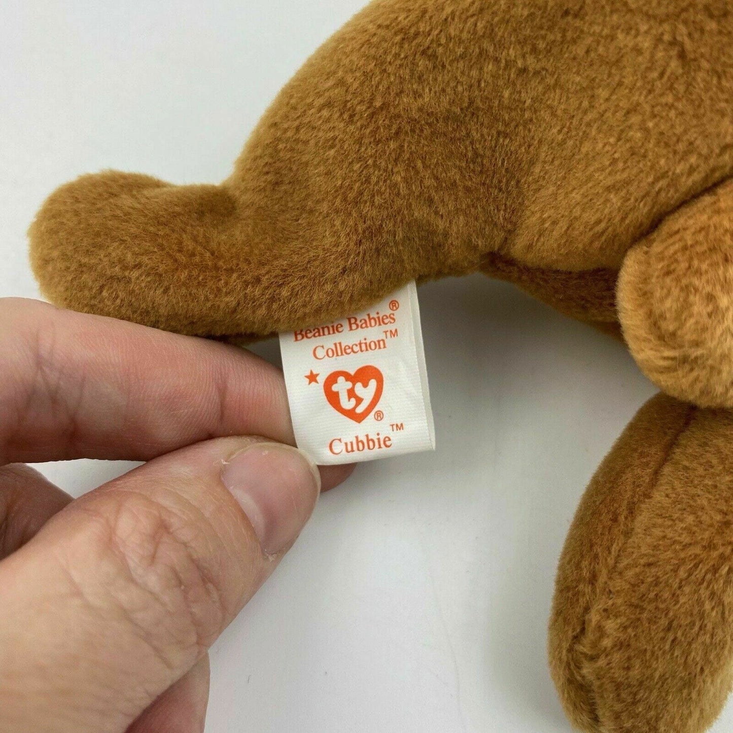 Charming Ty Original Beanie Babies Cubbie The Bear Plush Toy - Excellent Cond. w/Errors - Vintage - | Buy at Parsimony Shoppes