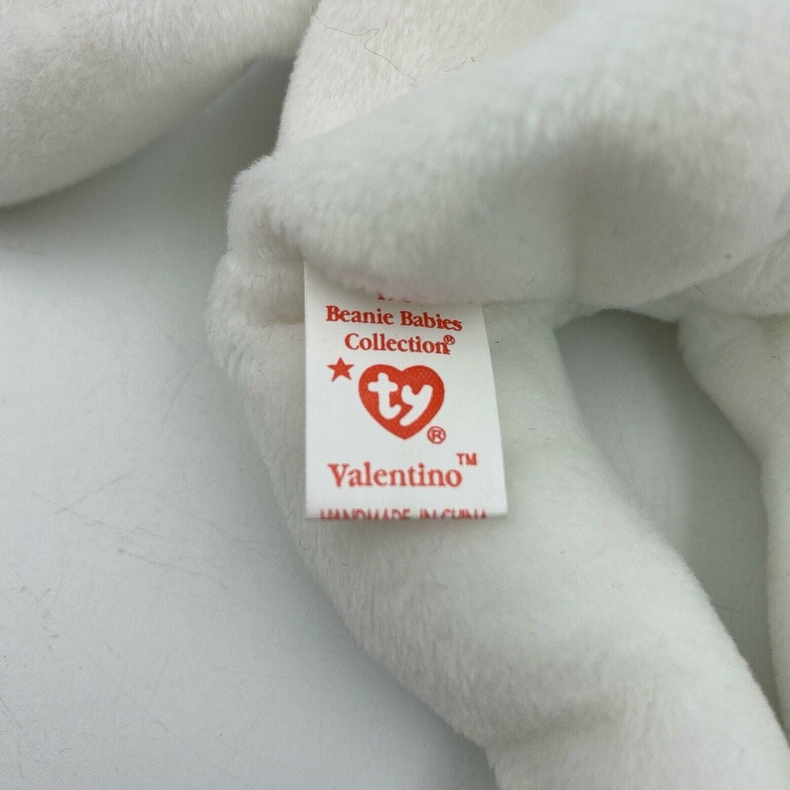 Charming Ty Original Beanie Babies Valentino Plush Toy - Mint Condition - Vintage -  | Buy at Parsimony Shoppes