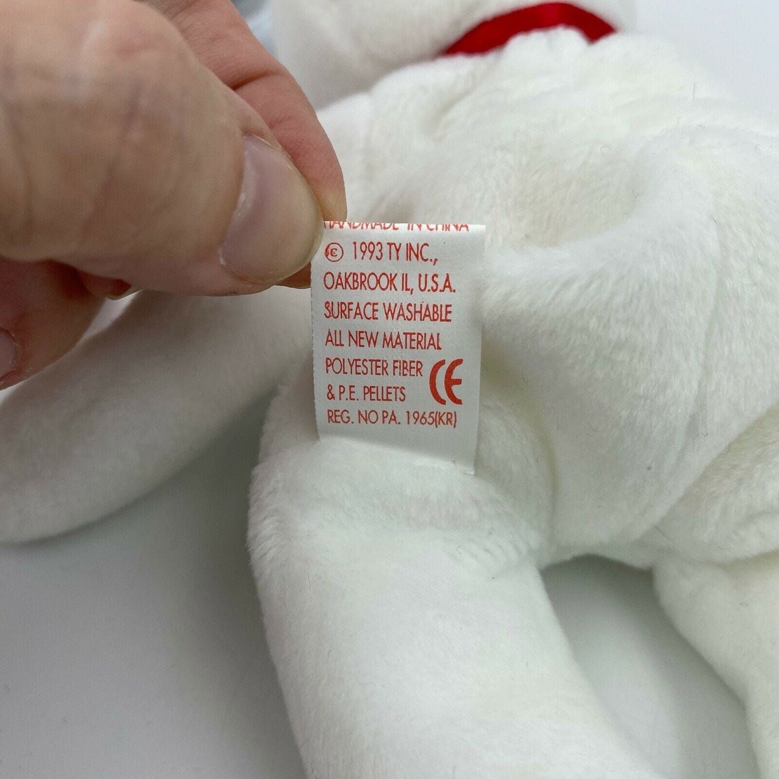 Charming Ty Original Beanie Babies Valentino Plush Toy - Mint Condition - Vintage -  | Buy at Parsimony Shoppes