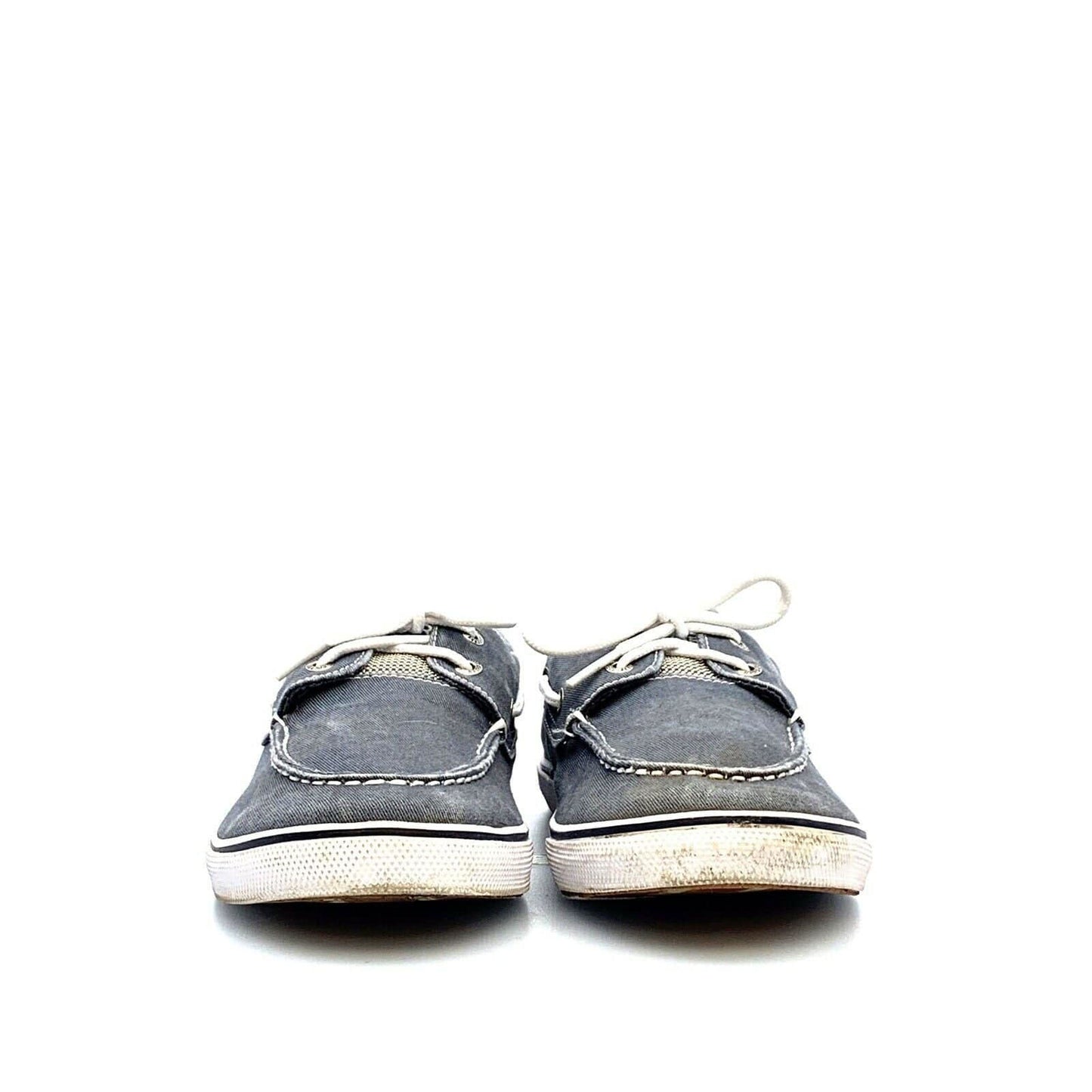 Chic Sperry Top-Sider Boat Flats Lace Up Casual Shoes Size 6M Gray - | Buy at Parsimony Shoppes