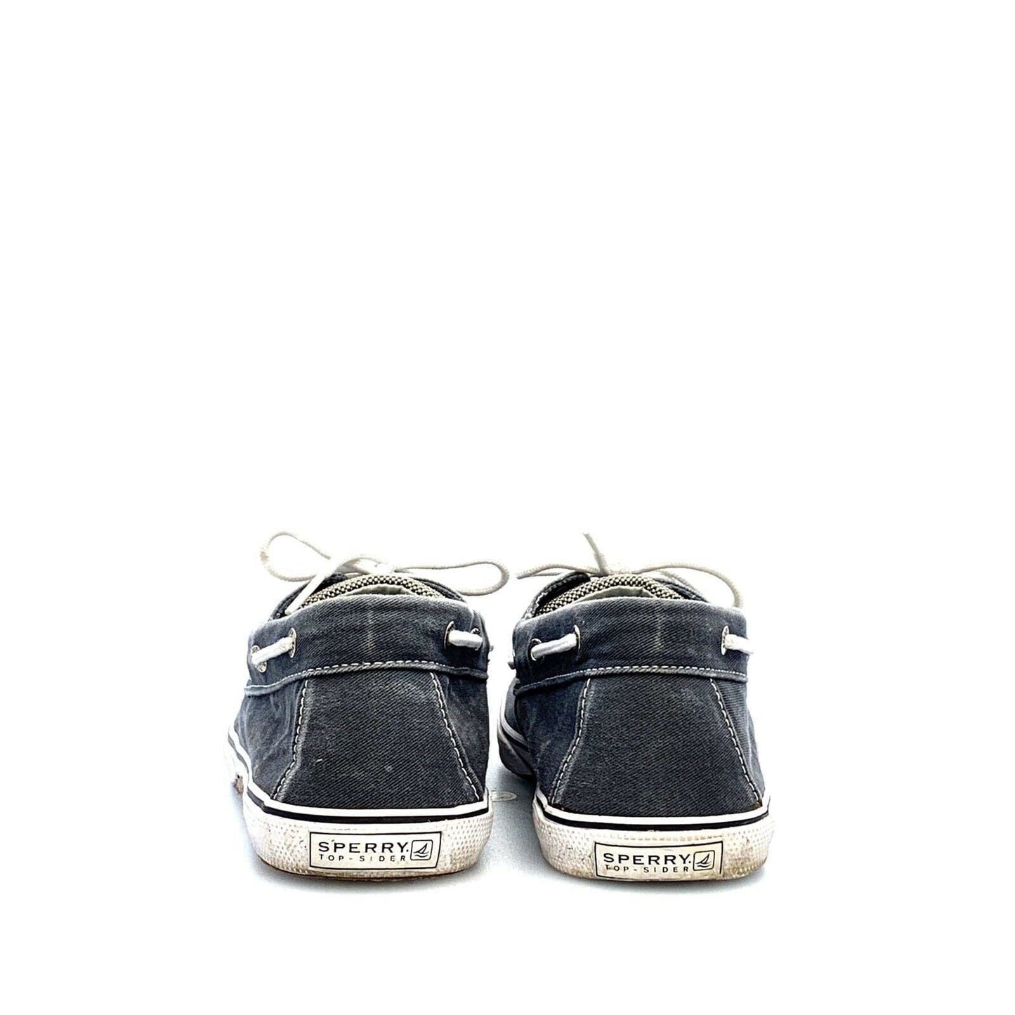 Chic Sperry Top-Sider Boat Flats Lace Up Casual Shoes Size 6M Gray - | Buy at Parsimony Shoppes
