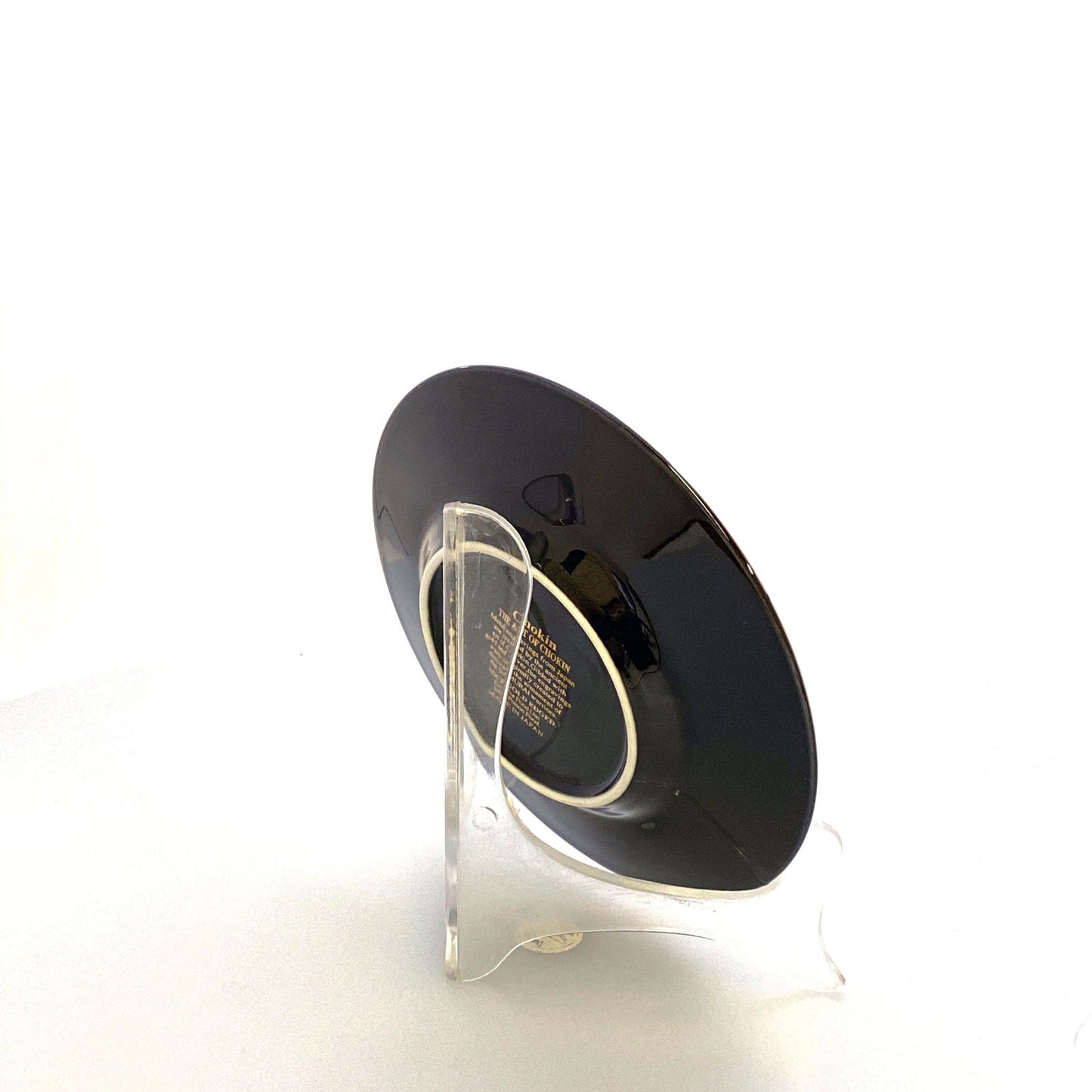 Chokin Souvenir Collectors Plate “Washington, D.C.” 24k Gold Trim Black 5” - | Buy at Parsimony Shoppes