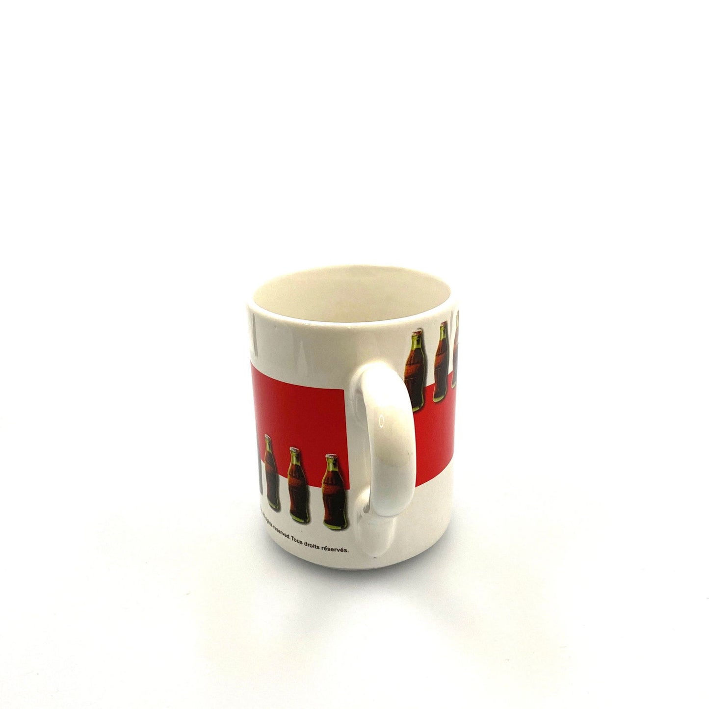 Coca-Cola Large Logo Red White Ceramic Coffee Cup Mug 1997 - | Buy at Parsimony Shoppes
