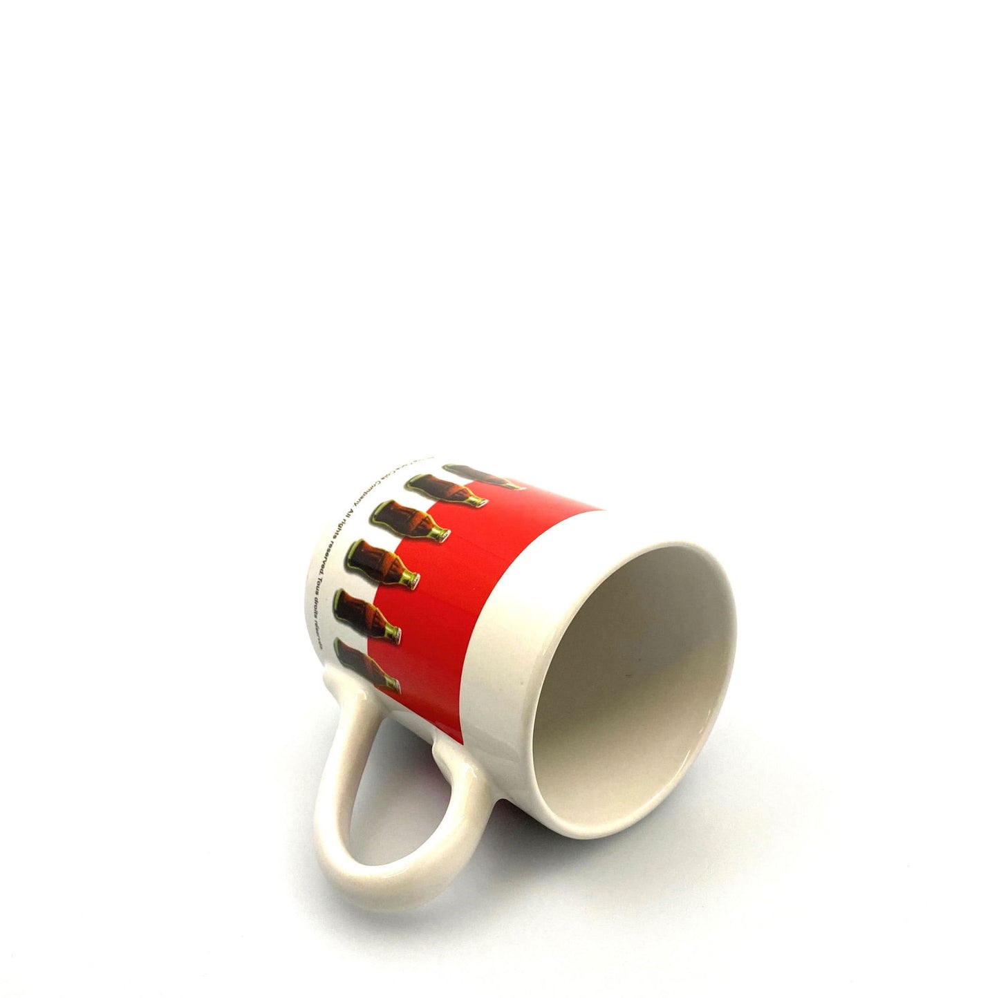 Coca-Cola Large Logo Red White Ceramic Coffee Cup Mug 1997 - | Buy at Parsimony Shoppes
