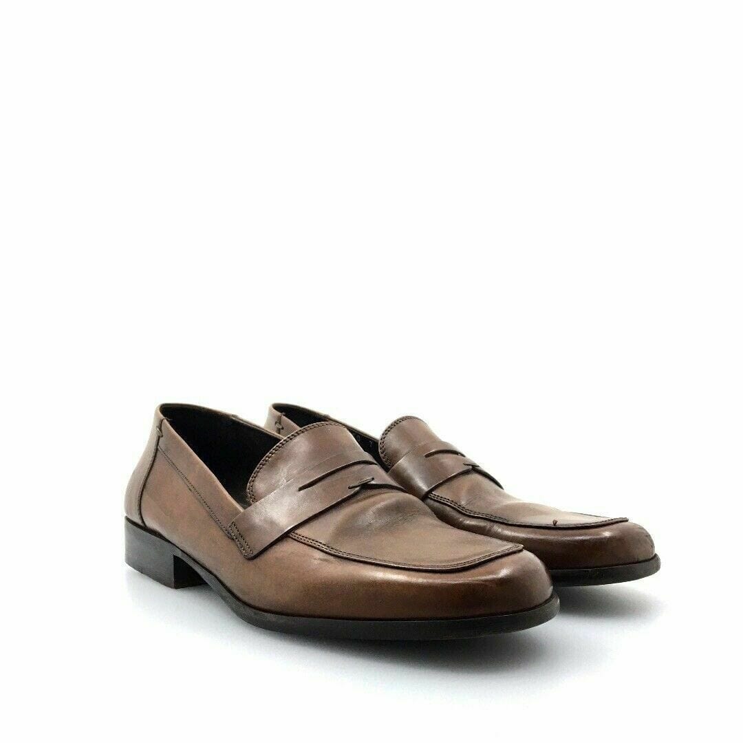 Cole Haan Brown Penny Loafers for Men Slip-On Leather Size 7D Parsimony Shoppes Cole Haan Brown Penny Loafers for Men Slip-On Leather Size 7D Parsimony Shoppes