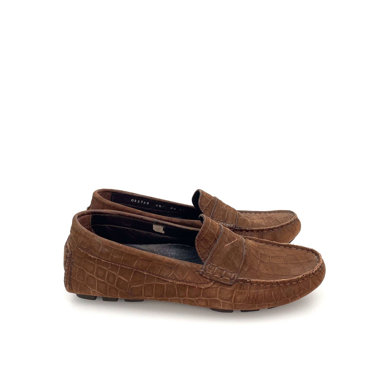 Cole Haan Womens Size 4½ Brown Leather Loafers Animal Print - | Buy at Parsimony Shoppes