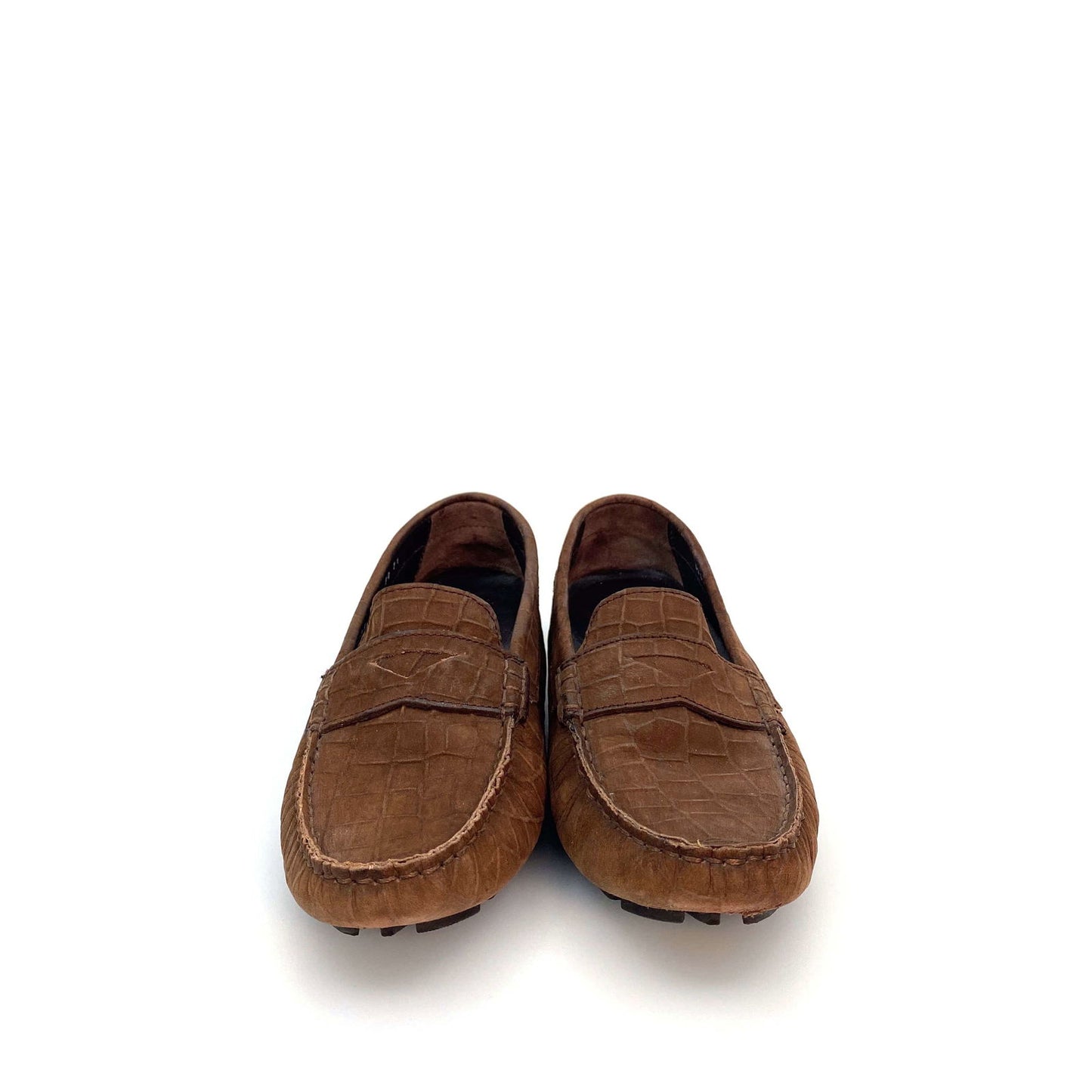 Cole Haan Womens Size 4½ Brown Leather Loafers Animal Print - | Buy at Parsimony Shoppes