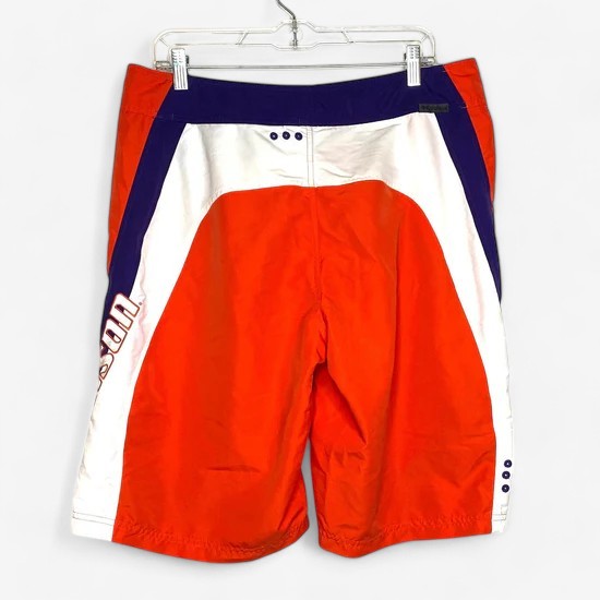 Columbia Men's Clemson University Swim Trunks - Size M - Orange