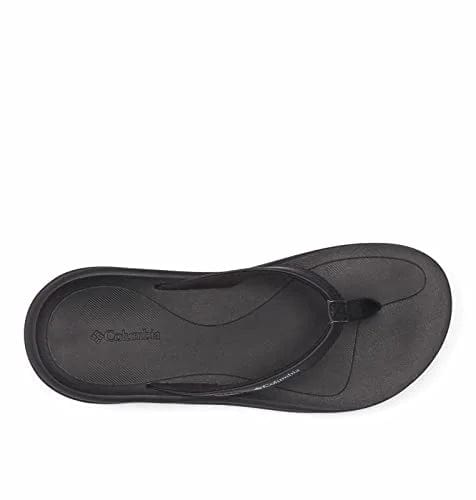 Columbia Womens Size 12 Black Copper Ore Green Flip Flops Rubber Shower Shoes - | Buy at Parsimony Shoppes