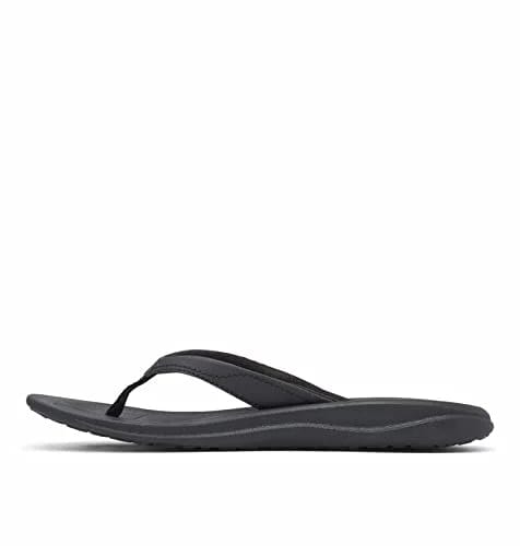 Columbia Womens Size 12 Black Copper Ore Green Flip Flops Rubber Shower Shoes - | Buy at Parsimony Shoppes