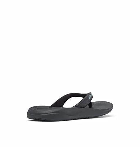 Columbia Womens Size 12 Black Copper Ore Green Flip Flops Rubber Shower Shoes -  | Buy at Parsimony Shoppes